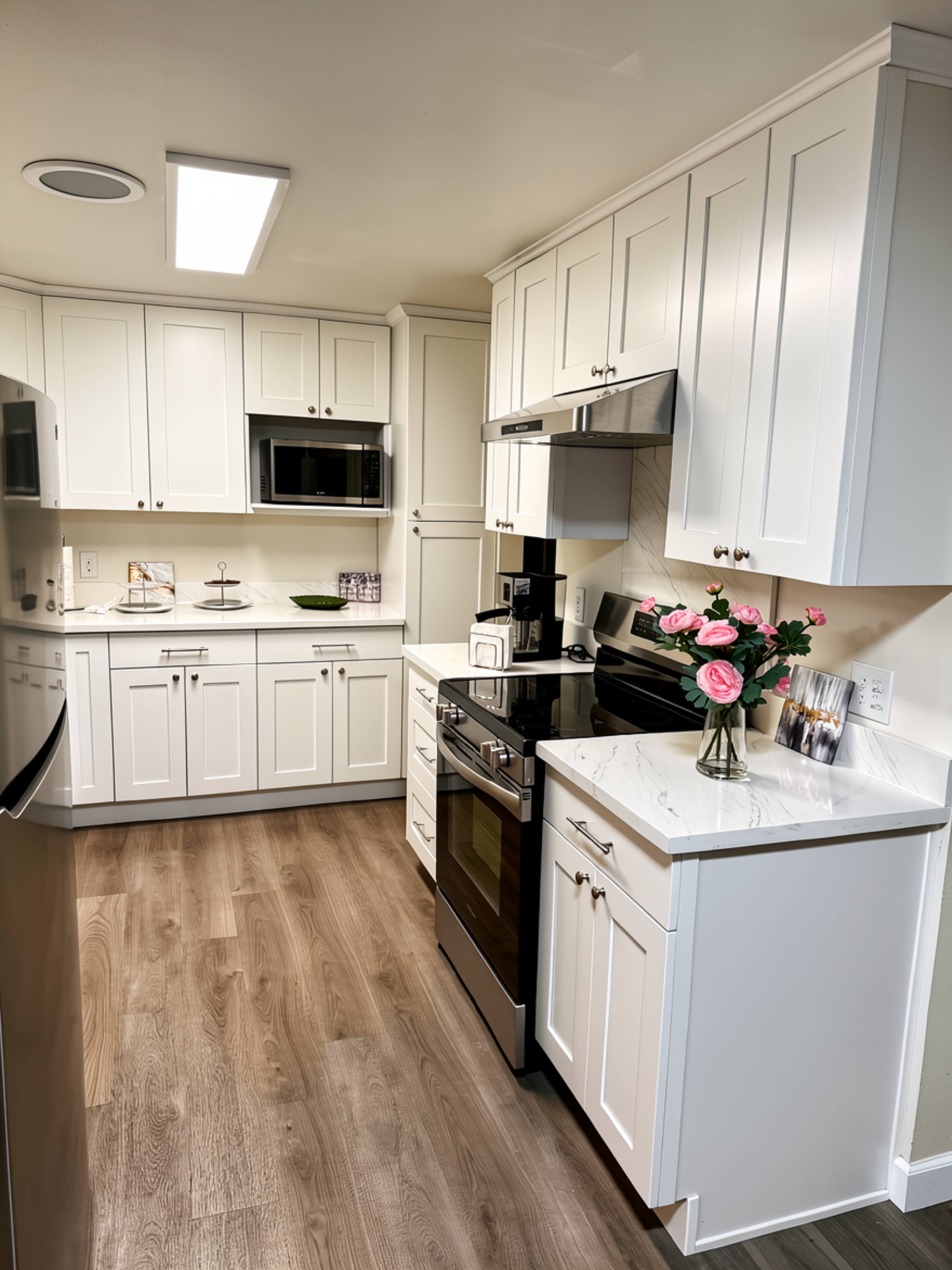 A cozy kitchen for cooking, sharing, and connecting at MD Care.